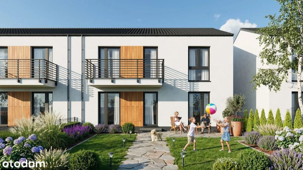 4-pokojowy dom 77m2 + ogródek Bezpośrednio