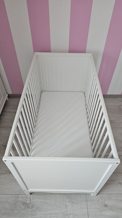 Łóżeczko IKEA 60×120 z materacem