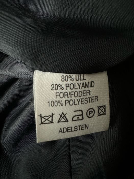 Adelsten wełniany płaszcz 40