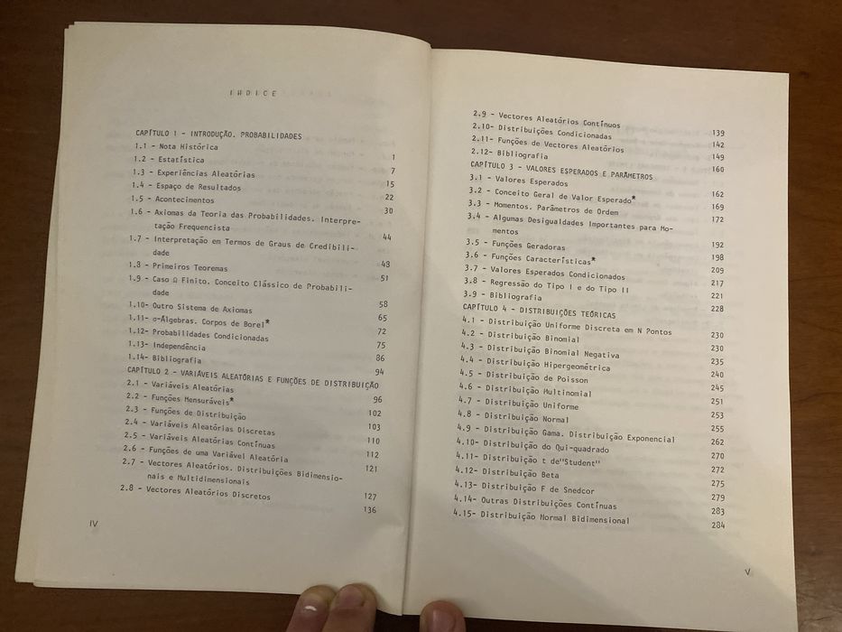 Livro Probabilidades e Estatística Volumes I e II