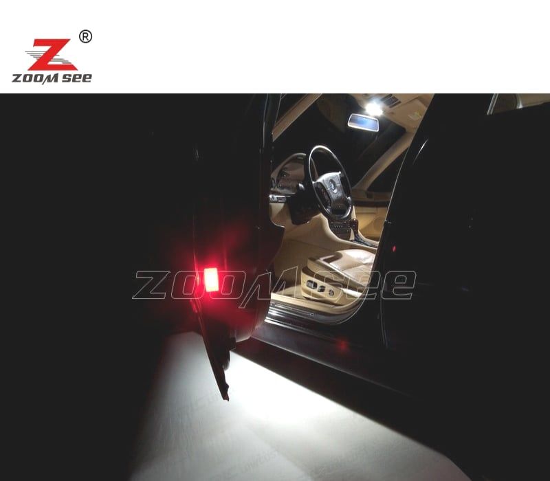 KIT COMPLETO DE 19 LÂMPADAS LED INTERIOR BMW 7 SERIE E38 SEDAN 725TDS 728I 728IL 728I X 94-01