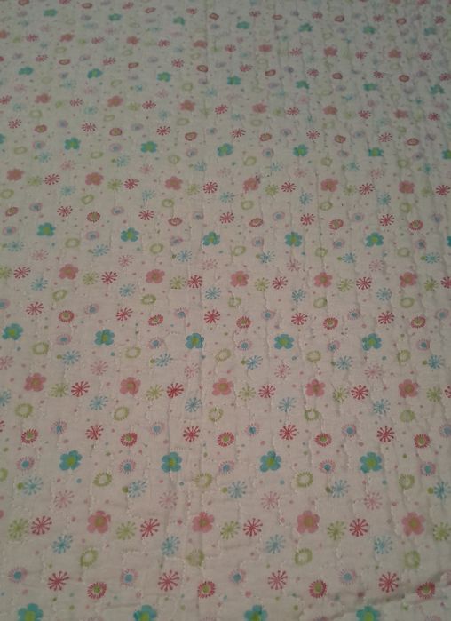 COLCHA FLORAL - Cama casal