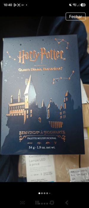 Palete sombras harry potter