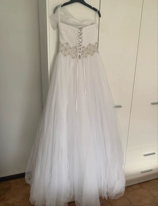 Vestido Noiva Agnes S - oferta véu