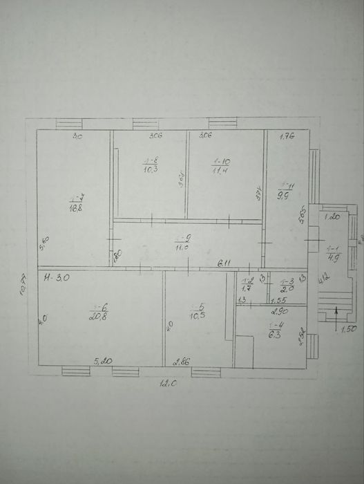 Новый дом с косметическим ремонтом