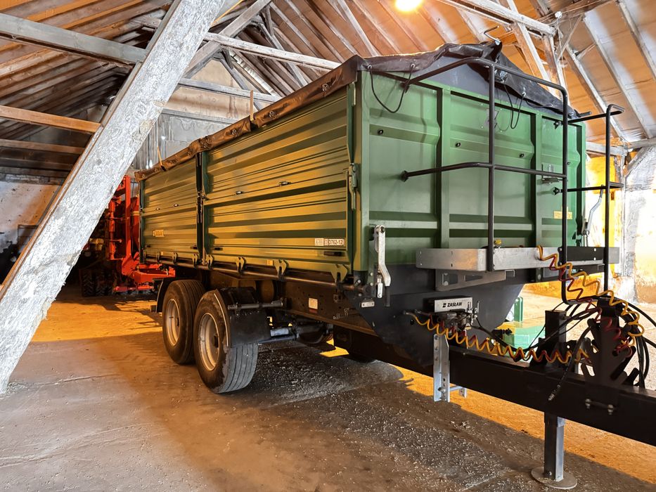 Przyczepa Zasław D-762 12 ton tandem