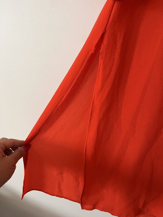 Narzutka na stroj kapielowy czerwony