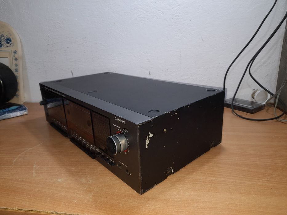 Wieża Unitra amplituner AT 9115 deck M1902A