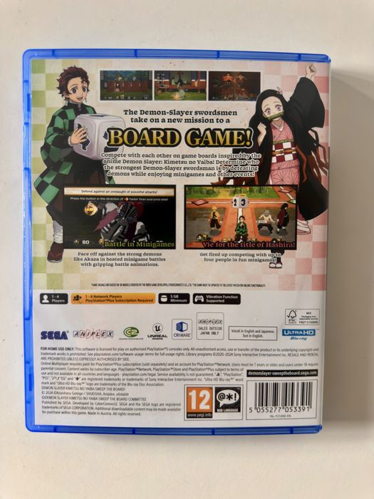 Gra Demon Slayer Kimetsu No Yaiba Sweep The Board Playstation 5 PS5