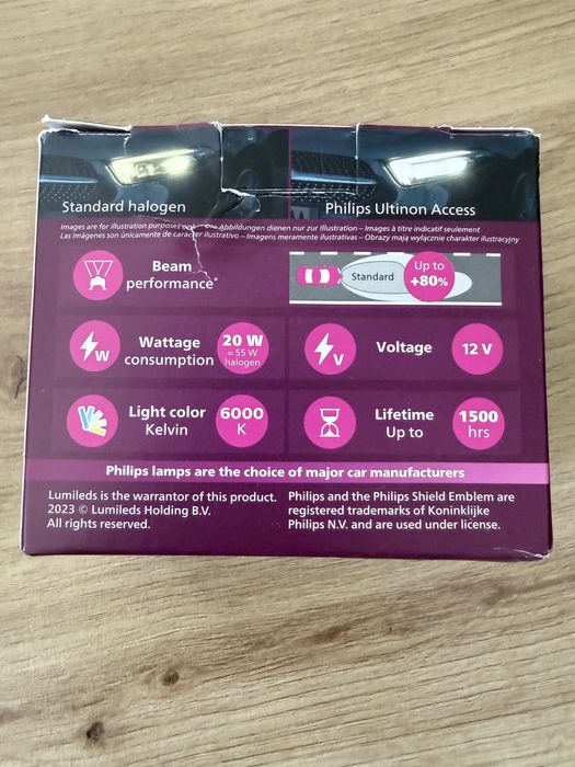 Żarowki LED HIR2 Philips