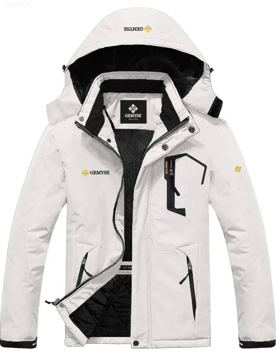Нова чоловіча Лижна куртка GEMYSE CT001 XL біла