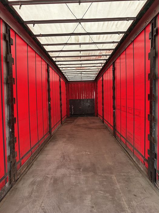 Naczepa Firanka  MEGA/ KRONE / BPW eco plus / HACCON  / 2012