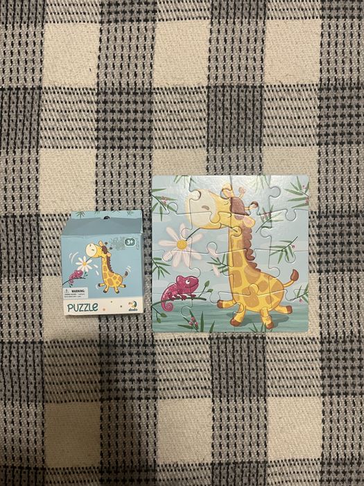 Набір пазлів з тваринами на 16 елементів від Dodo