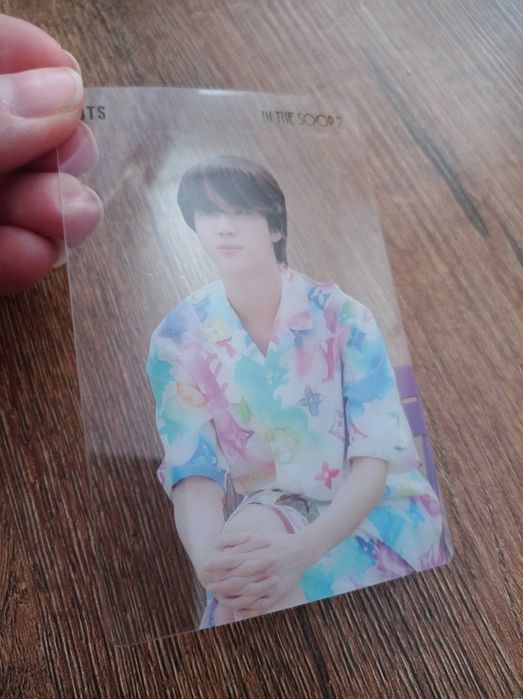 BTS Jin photocard clear In The Soop 2