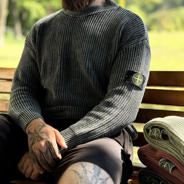 Hand Corrosion Sweatshirt Stone Island
