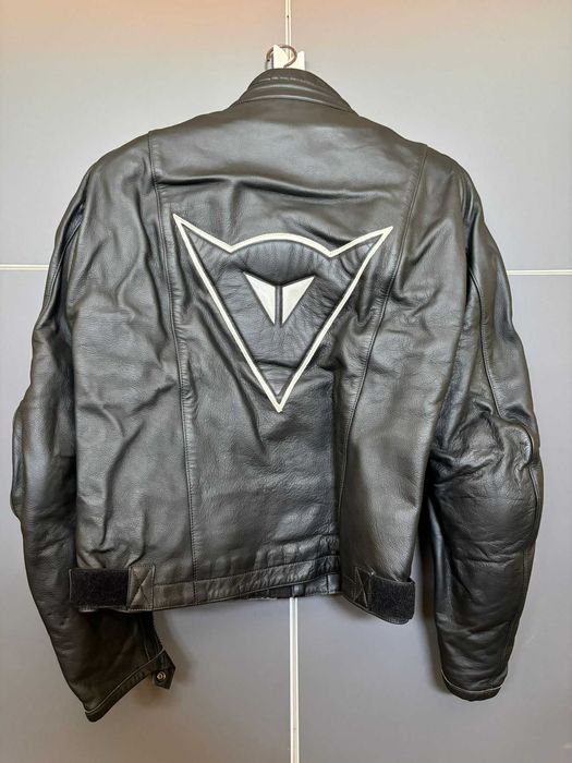 Casaco de Couro Dainese Original - Tamanho EUR 50 - Com Proteções - Bom Estado
