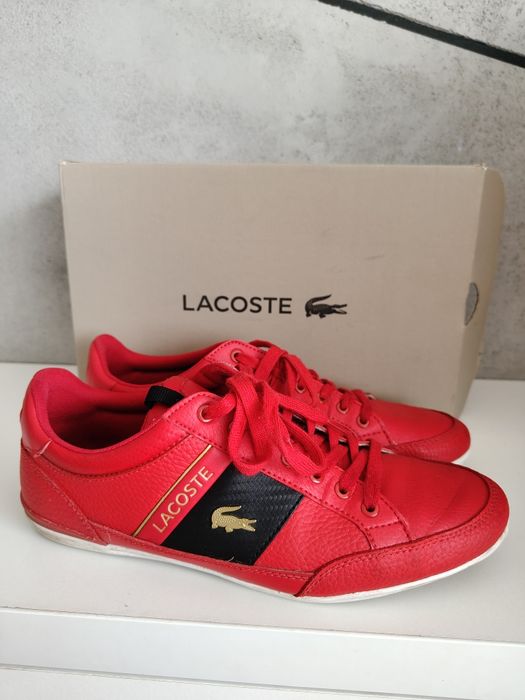 Sneakersy Lacoste chaymon Red 41