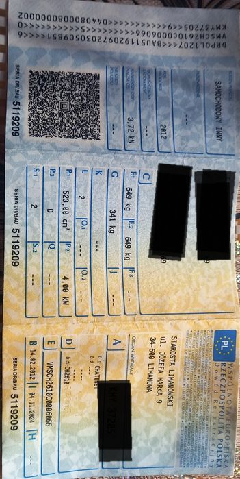 Malutkie autko. Chatenent