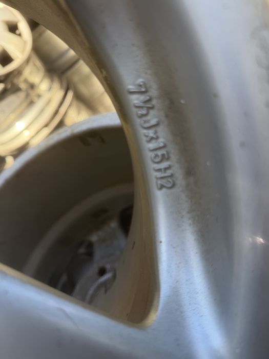 Jantes usadas Azev 15 5x112 raras old school vw passat