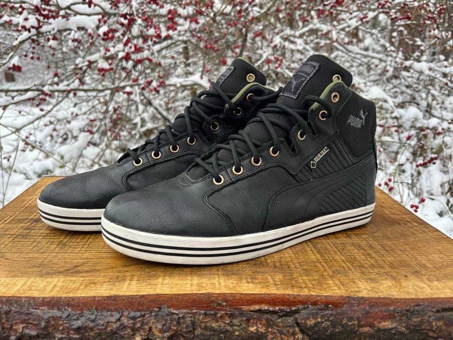 Кожаные кроссовки Puma, GORE- TEX, кожа, оригинал