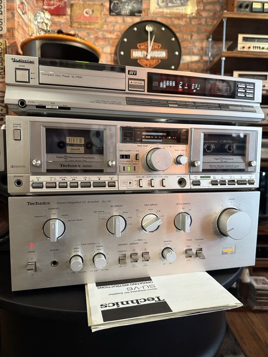 Retrospekcja Technics SH-8010 SU-V6 SL-P500 M-202 Dali Serwisieany