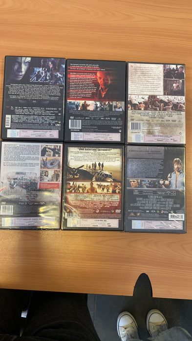 DVD's de filmes de Ação