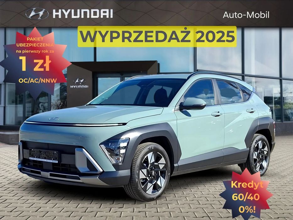 Hyundai Kona HEV Executive Ubezpieczenie za 1 zł!