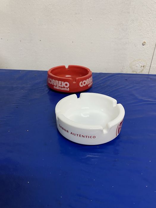 2 Cinzeiros, Super Bock/ Correio Da Manhã(raro)