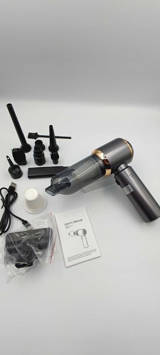 ODKURZACZ uniwersalny bezprzewodowy  ręczny 4W1 AKUMULATOROWY USB 100