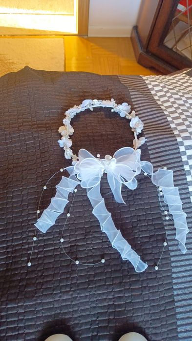 Sukienka/Alba komunijna dla dziewczynki  146 cena kompletu!