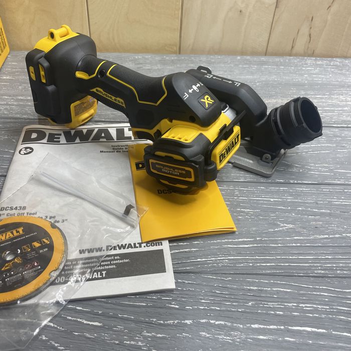 Інструмент для відрізання DEWALT DCS438 20V MAX XR