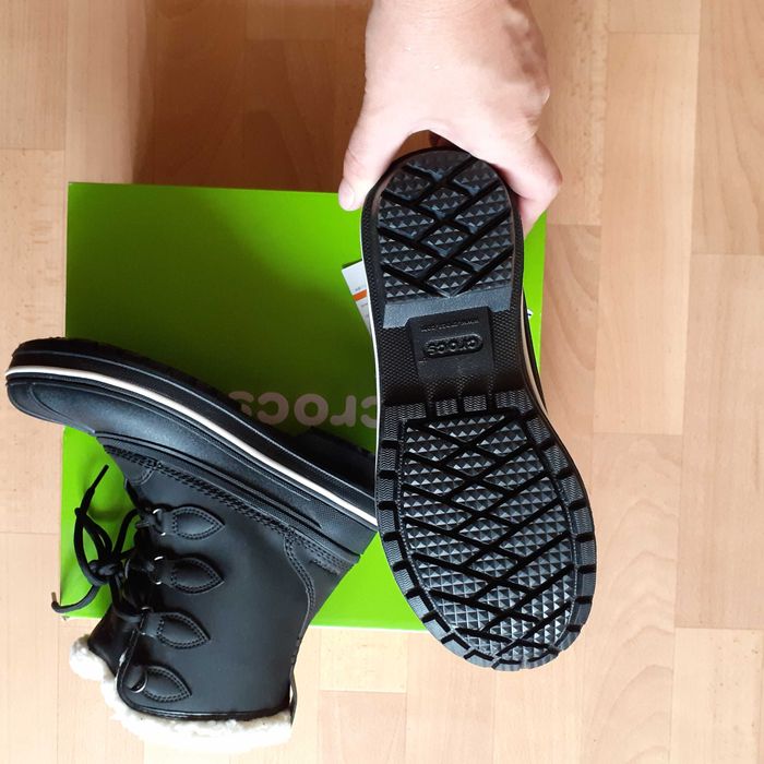 22,5см. Crocs AllCast. Жіночі зимові водонепроникні черевики. Ботинки