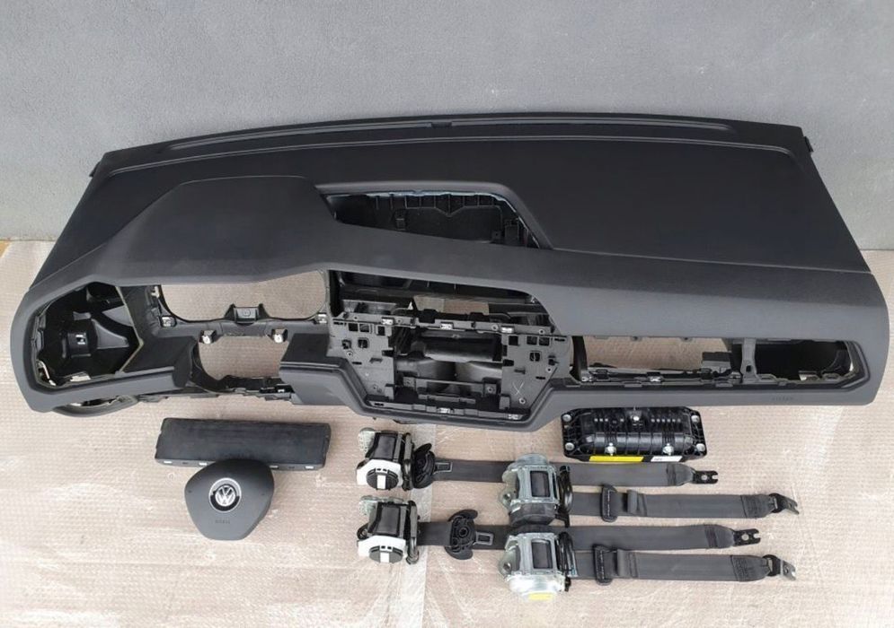 Kit de airbags, cintos de segurança e tablier para Volkswagen VW Tiguan
