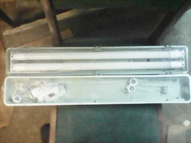 Влагозащищенный светильникLED-SH-2x10 IP65 под 2 LED лампы Т8 600 мм