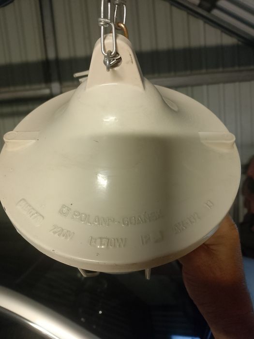 *Wyprzedaż*Stara lampa przemysłowa.