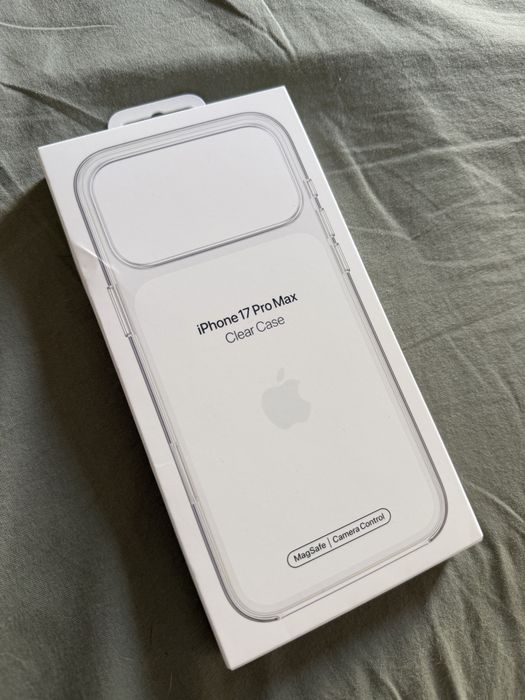 Capa Transparente Original Apple para iPhone 17 Pro Max