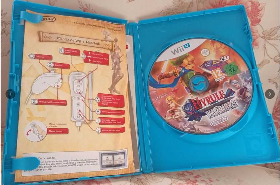 Jogo "Hyrule warriors" para Wii U- Ideal p presente aniv ou Natal