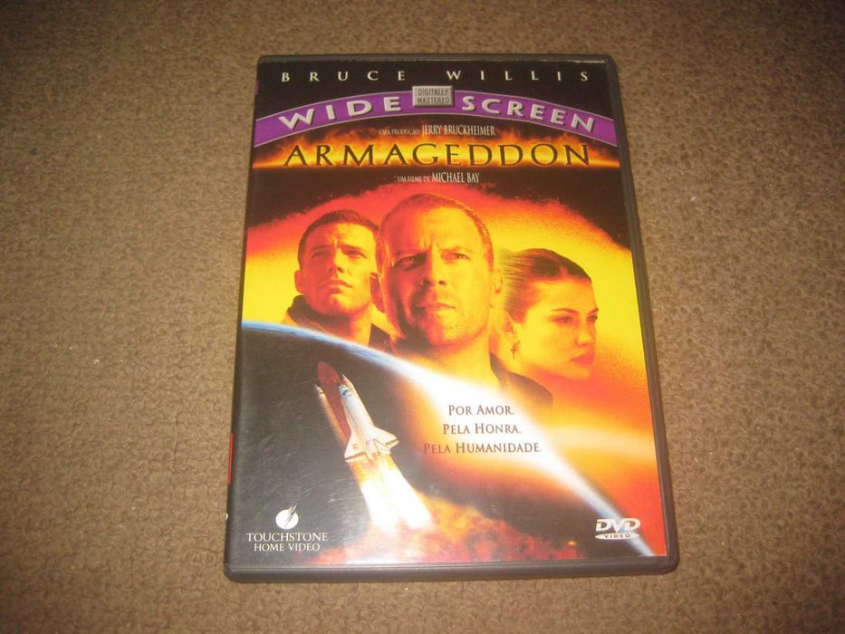 DVD "Armageddon" com Bruce Willis