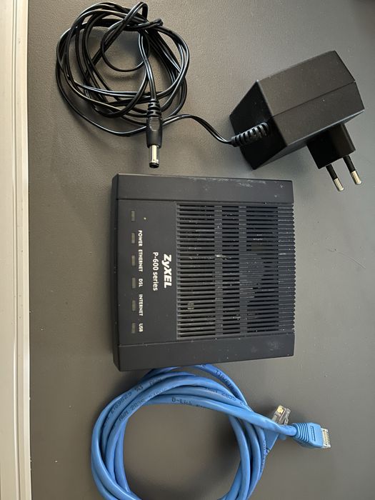 Модем роутер ADSL ZyXEL p-660ru2
