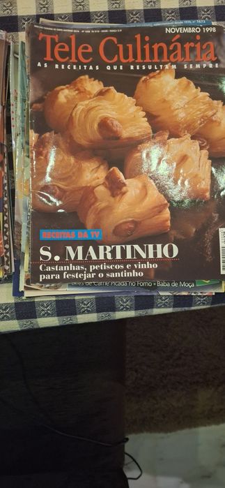 Revistas tele culinária