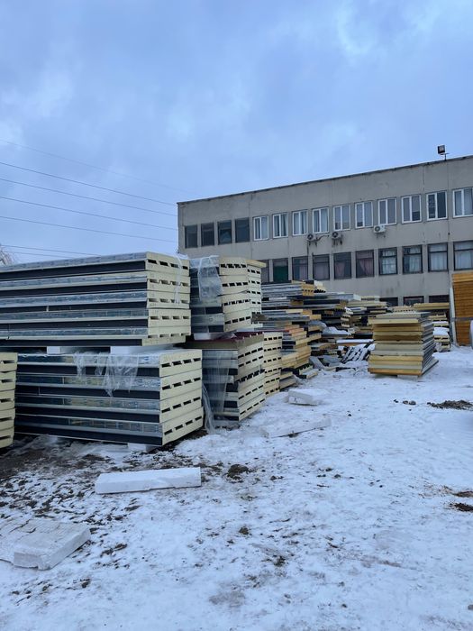 Сендвіч Панелі Нові -40% Акція PIR PUR