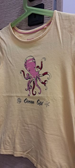 Koszulki/t-shirty szt. 7 dla dziewczynki roz. 110-116