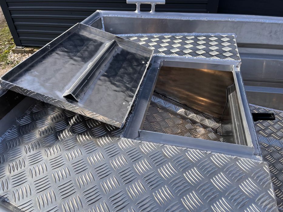 Łódka aluminiowa 3m EX300 robocza, wędkarska, płaskodenna