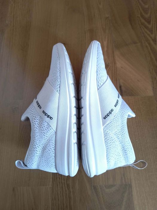 Buty sportowe siateczkowe adidas białe r. 36