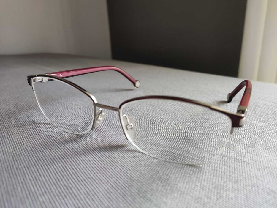 Óculos graduados Carolina Herrera Vermelhos/Grená NOVOS