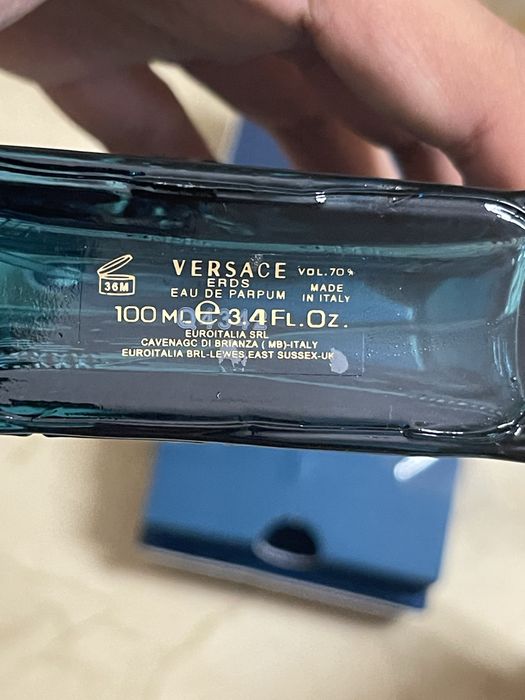 Versace Eros Eau de Toilette 100ml  Novo com talao e caixa impecavel