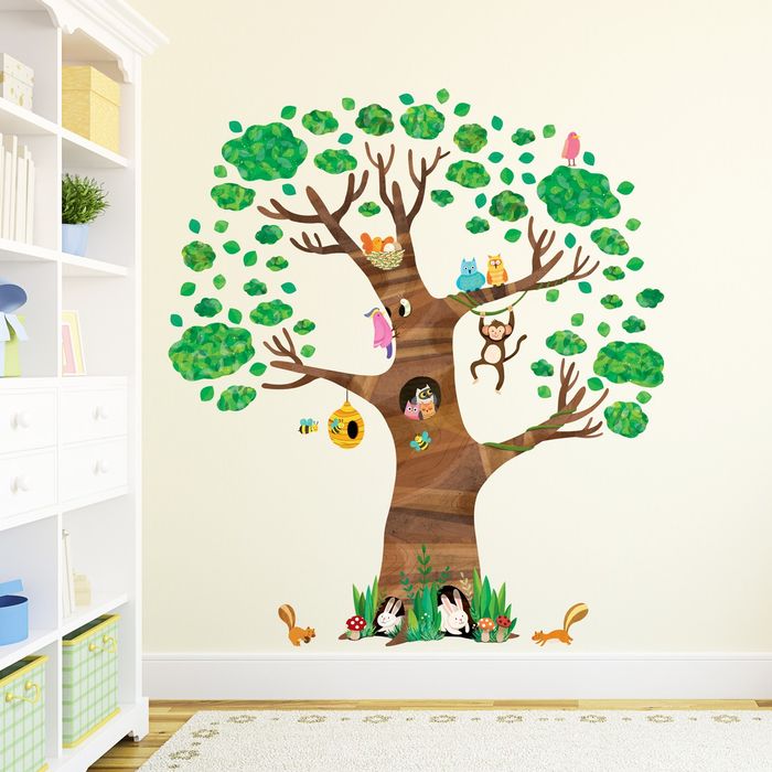 Naklejki Naklejka Drzewo Drzewko Duże 150X160Cm