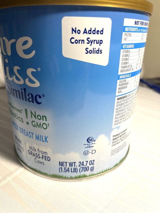 Детская смесь Pure Bliss by Similac (24.7 oz/700 г.) - оригинал из США