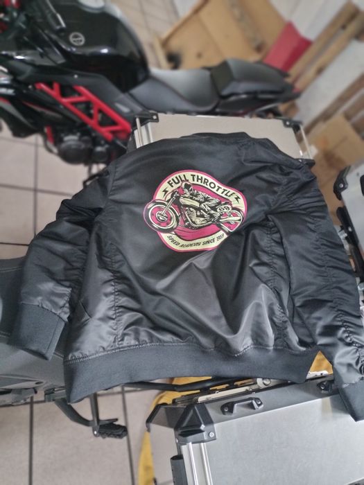 Casaco motard sem proteções como novo