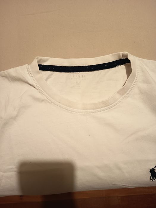 T-shirt branca Ralph Lauren tamanho M